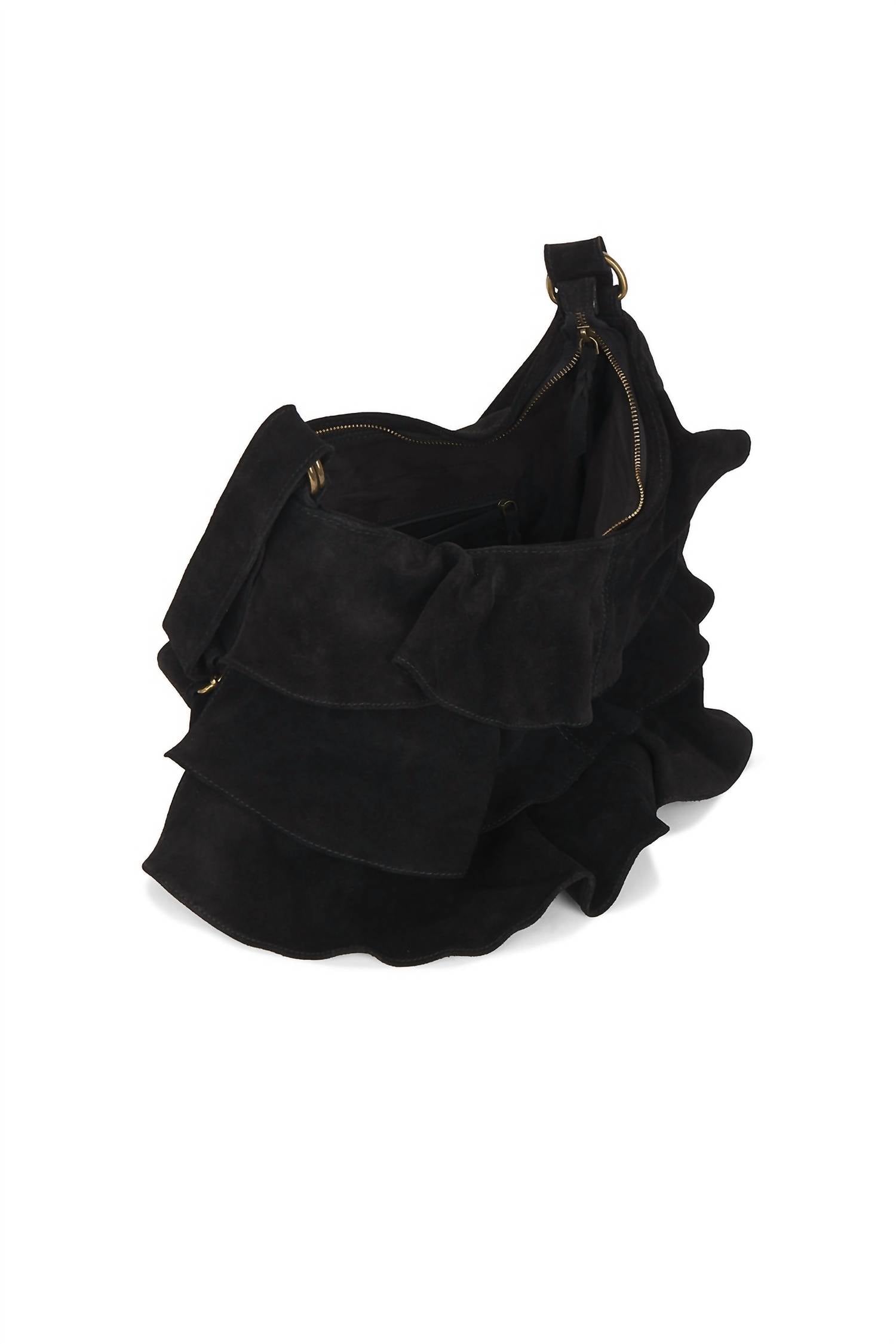 Free People - Rae Ruffle Shoulder Bag