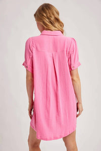 Bluivy - Blush Boardwalk Shirt Dress
