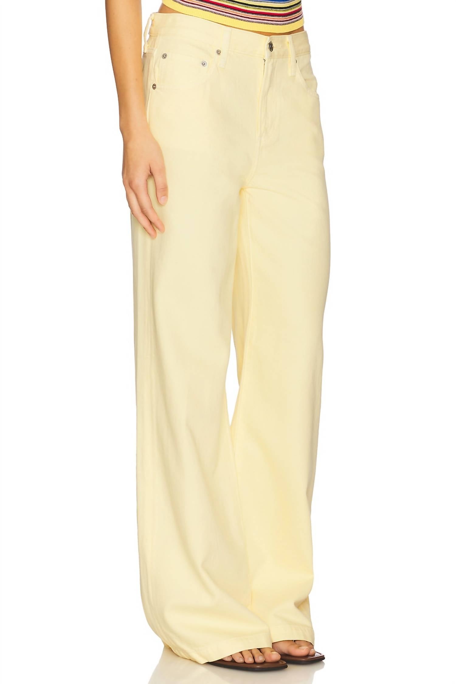 Pistola - Jadyn Low Slung Palazzo Jeans