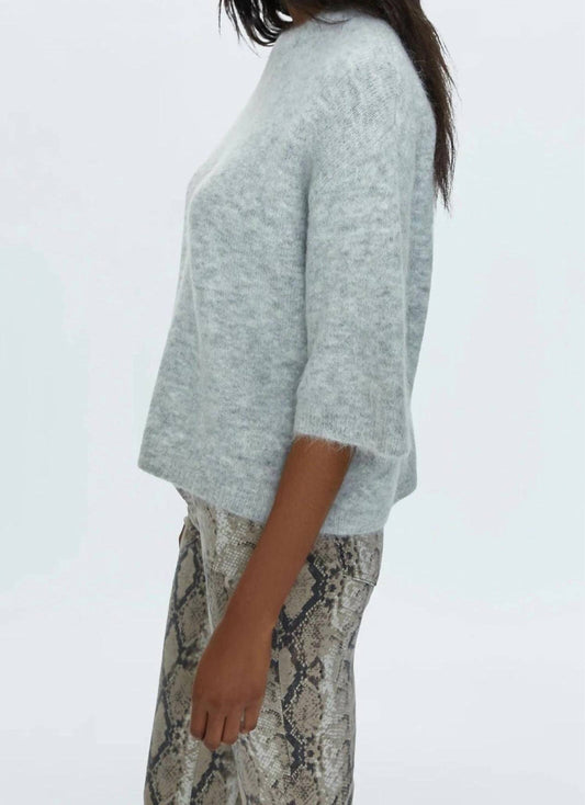 Pistola - Plush Short Sleeve Crewneck Sweater