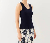 Karen Kane - Ribbed Scoop Neck Tank Top