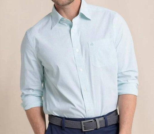 Southern Tide - Charleston Granby Stripe Long Sleeve Sport Shirt