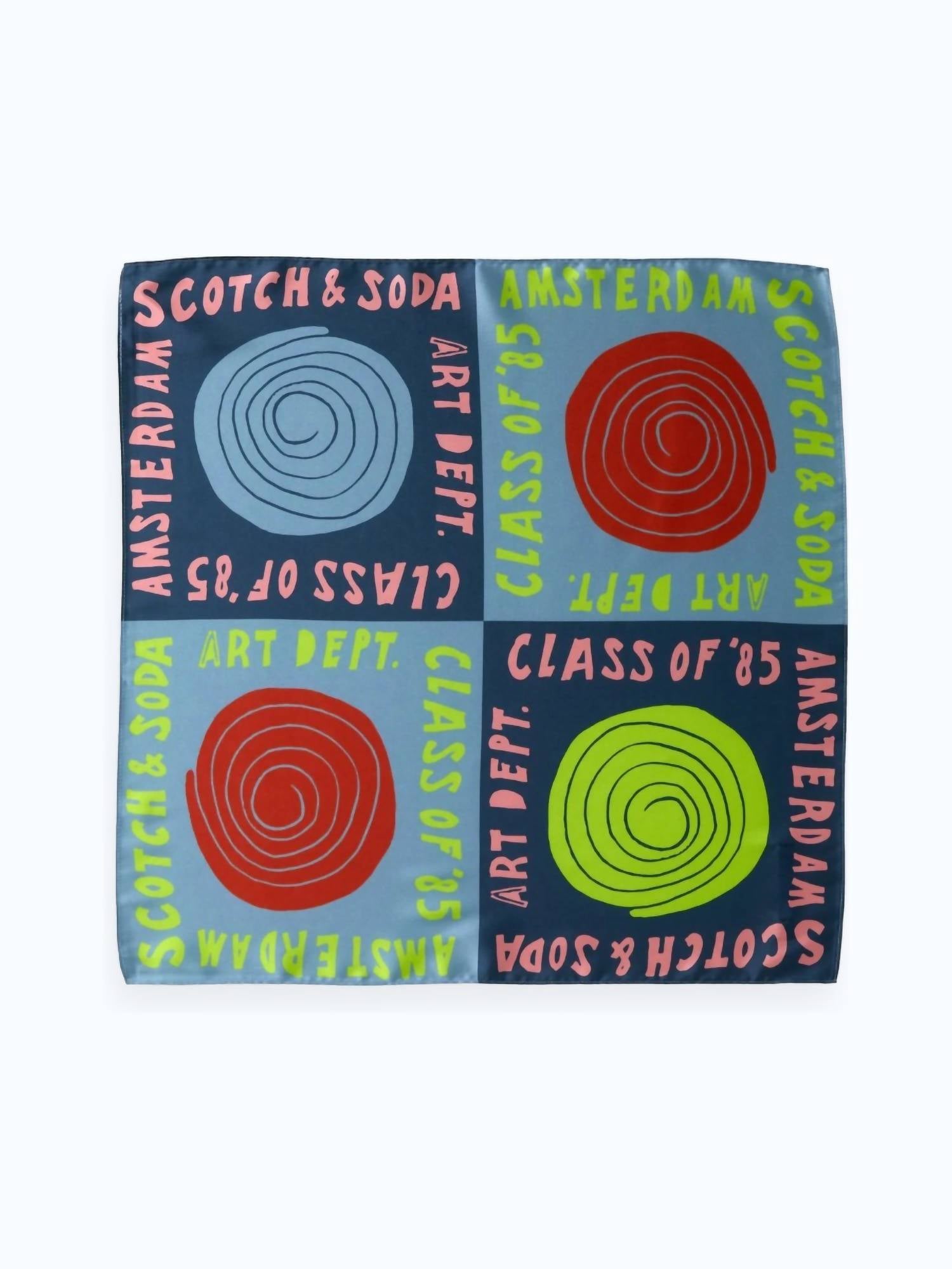 SCOTCH & SODA Women's Square Scarf in art dept - women's scarf