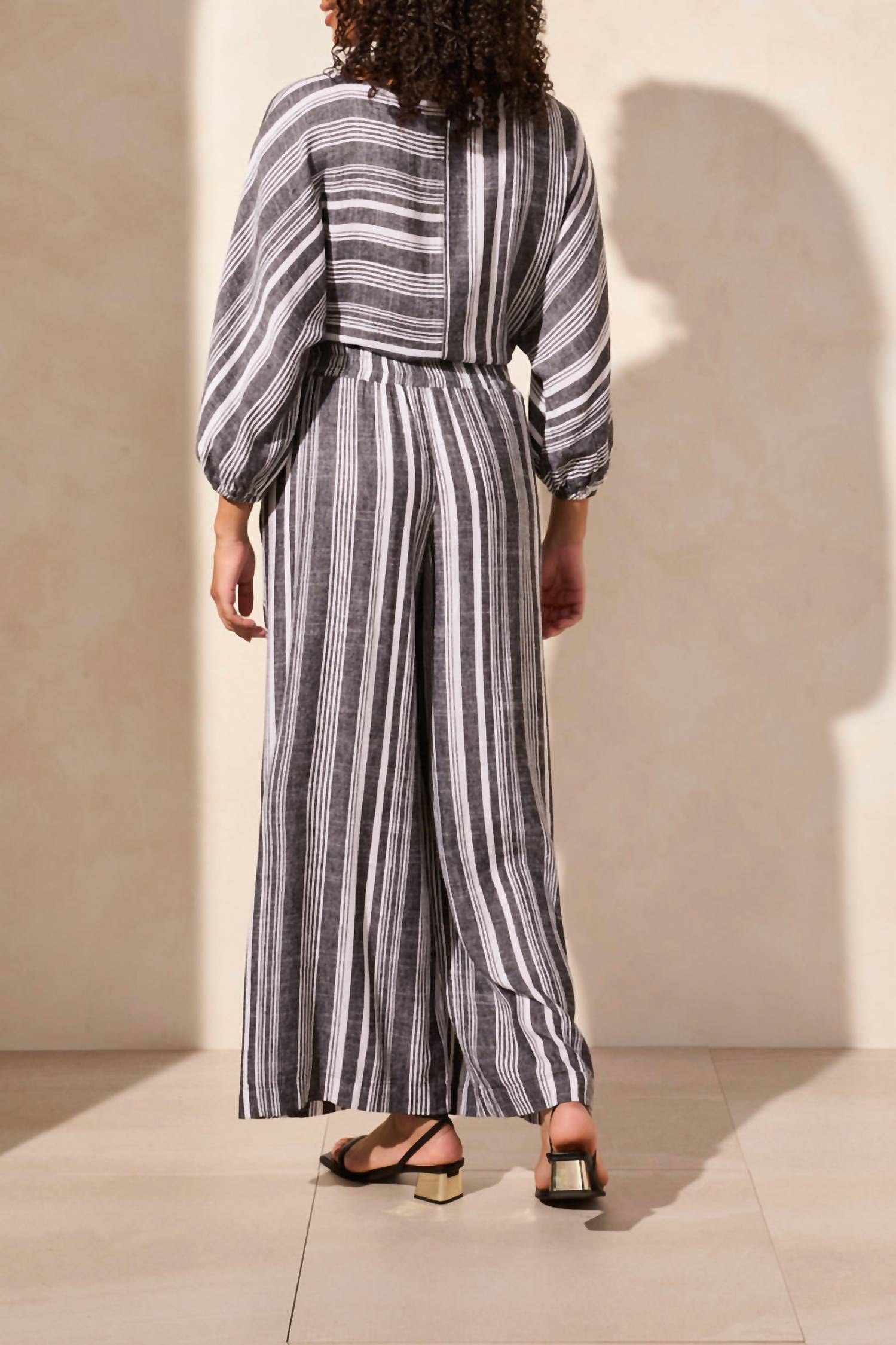 Tribal - PULL ON FLOWY WIDE PANT