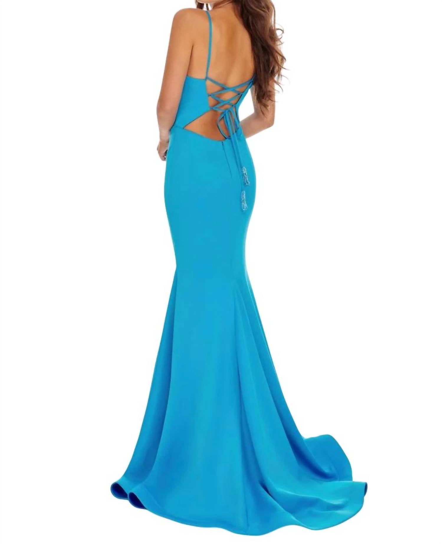 Rachel Allan - Fitted Column Dress