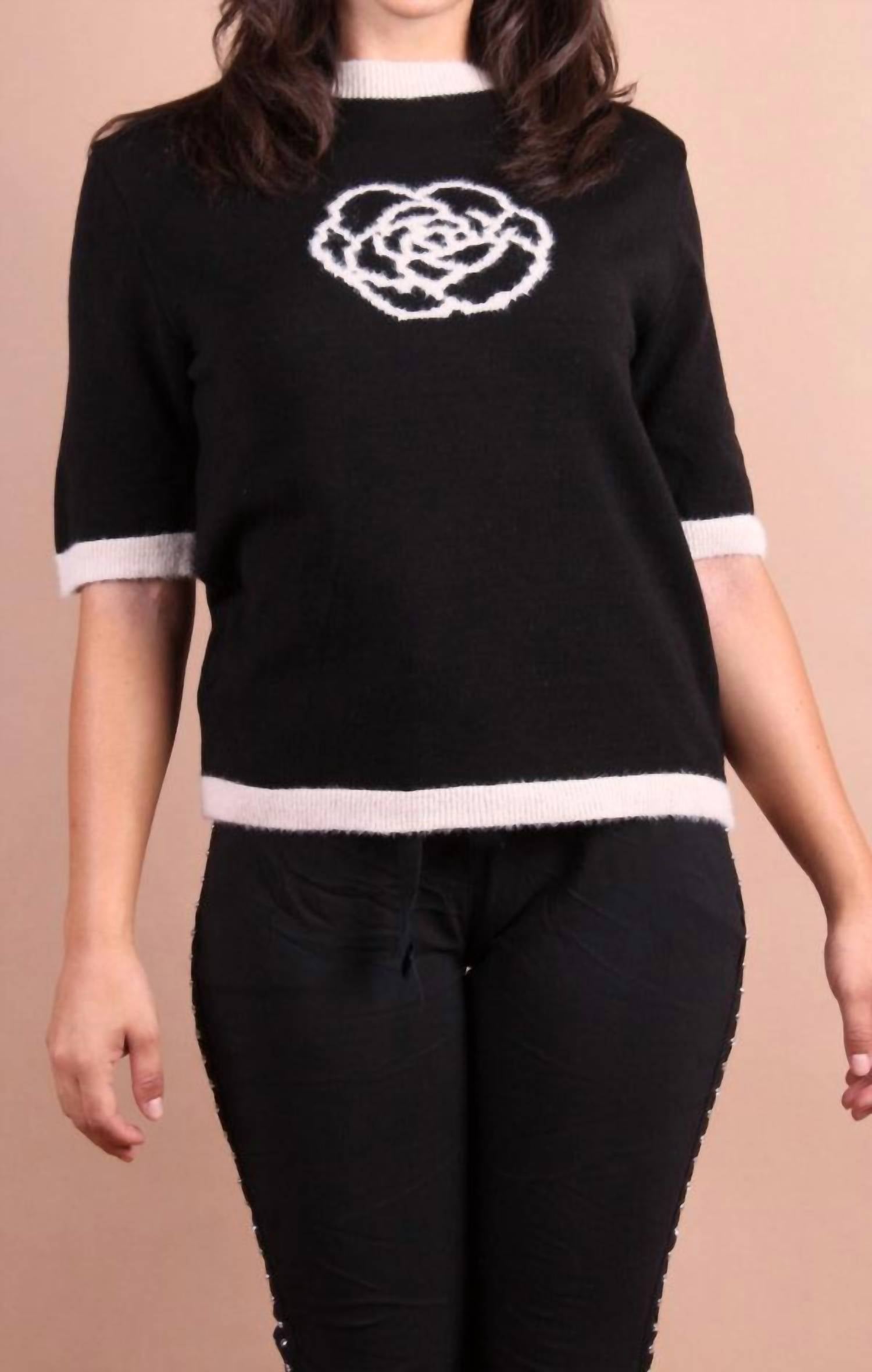Gigi Moda - Rosa Short Sleeve Sweater