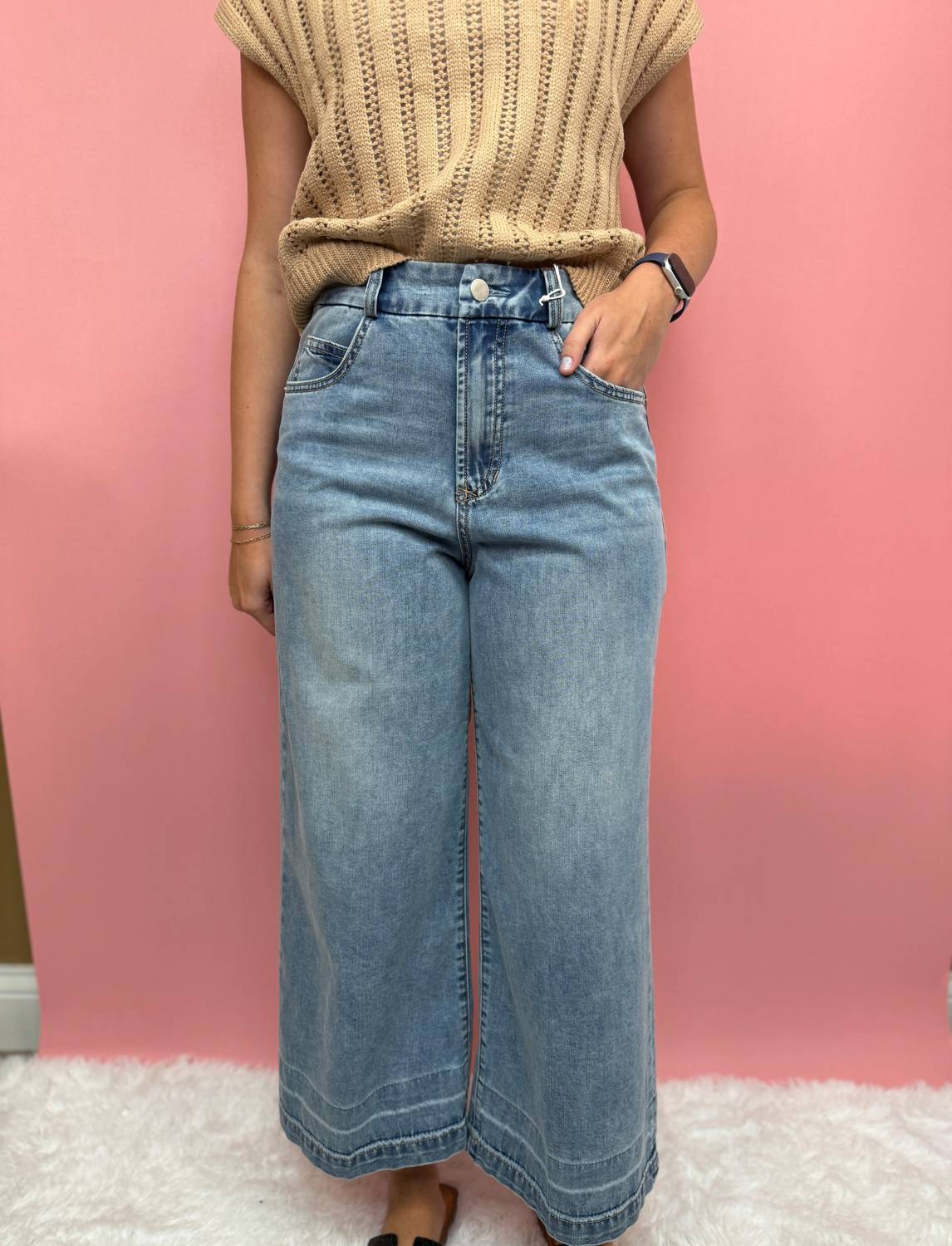 Dear John Denim - Women's Audrey Wide Leg Jean