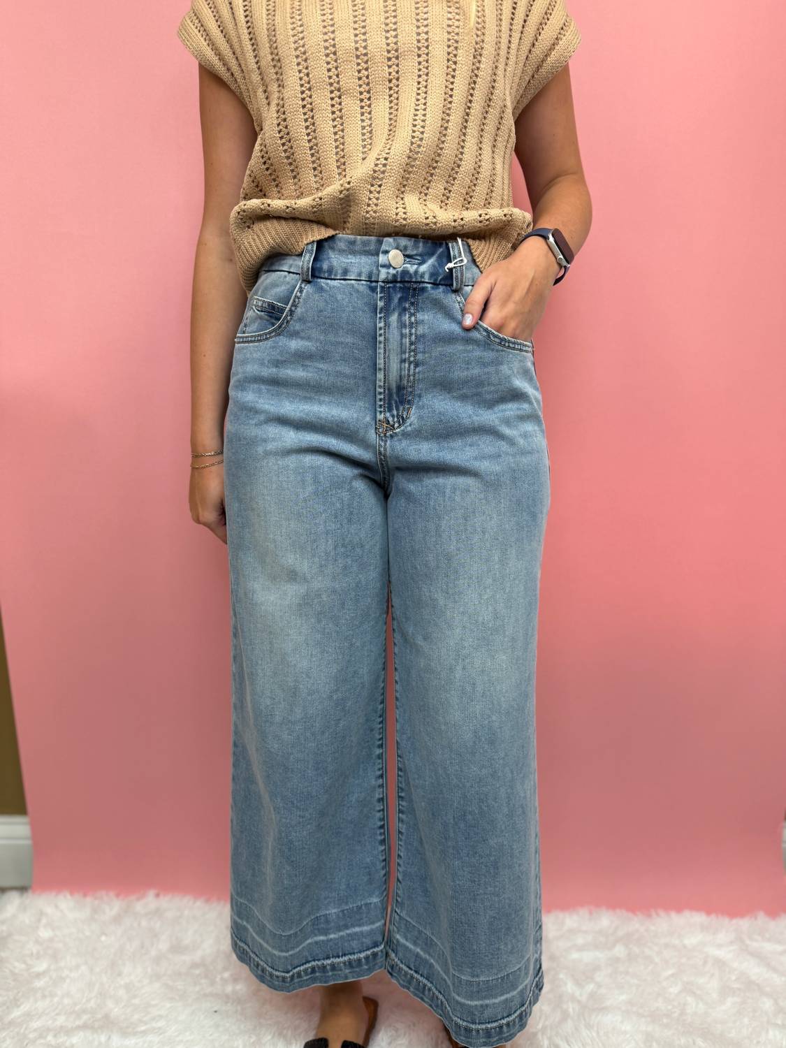 Dear John Denim - Women's Audrey Wide Leg Jean