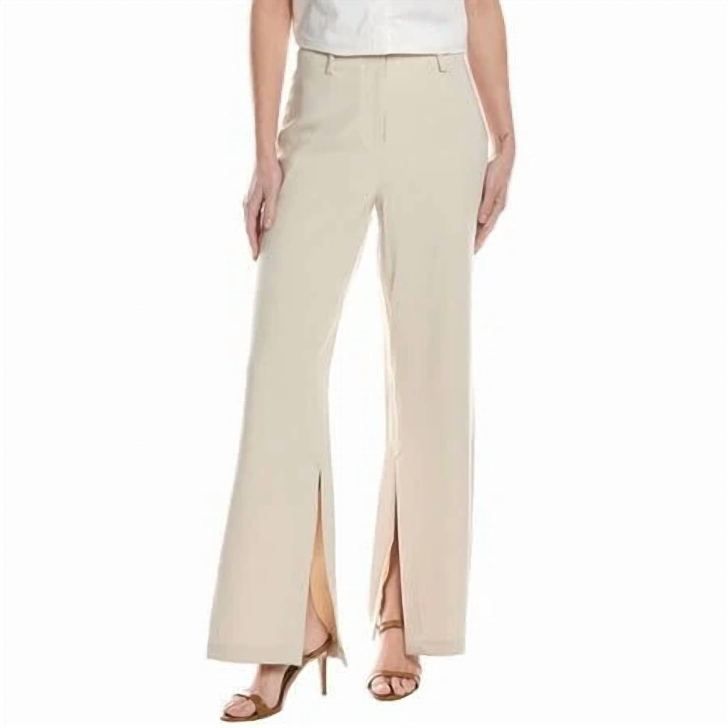 Vince Camuto - Slit Hem Straight Leg Trouser