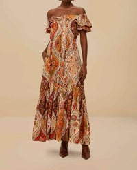 Farm Rio - Off Shoulder Maxi Dress