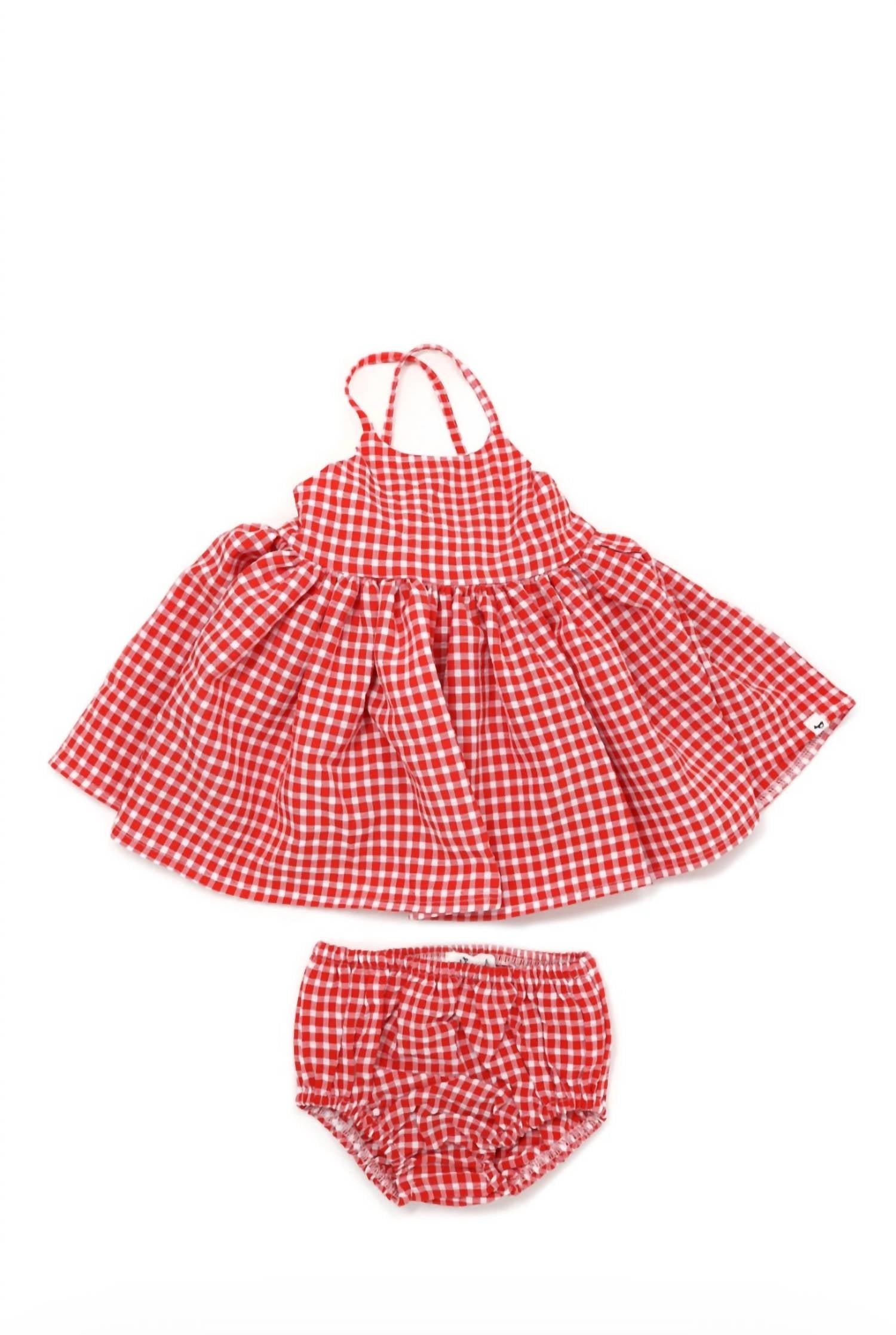 Oh Baby! - Girl's Gingham Dress