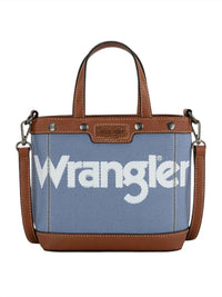 Wrangler - Women's Canvas Mini Top Handle Tote Crossbody Bag