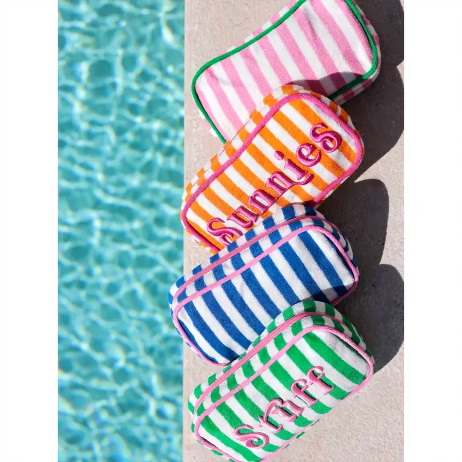 Shiraleah - Cabana Stripe Small Zip Pouch