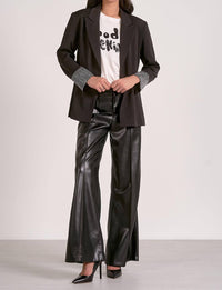 Elan - Women's Rhinestone Blazer