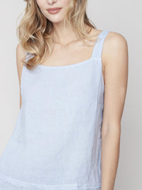 Charlie B - Square Neck Low Hem Cami Top