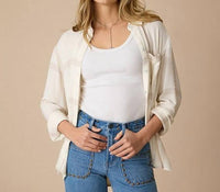 Flags & Anthem - Millbury Plaid Boyfriend Shirt