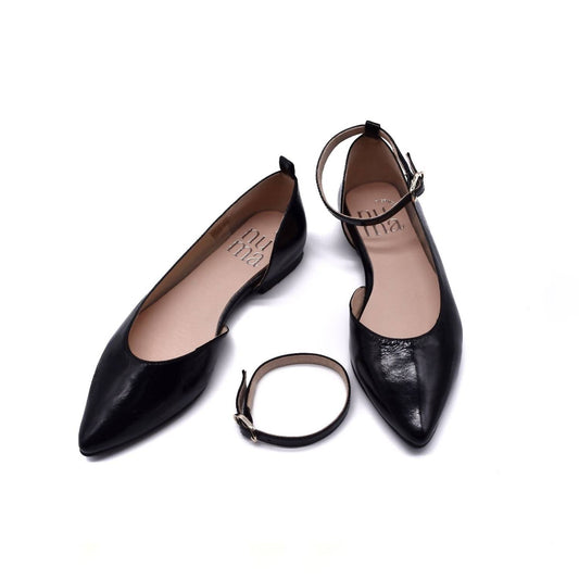 Numa By Spanians - Patent Leather Ballet Flat Shoes