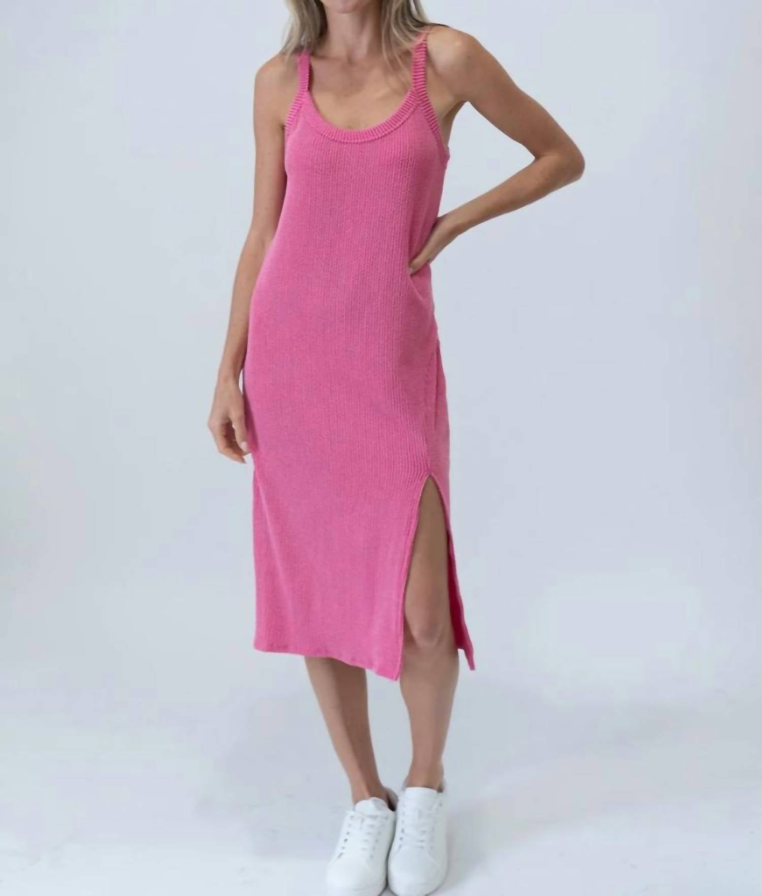 Six/Fifty - Brenna Rib Tank Dress
