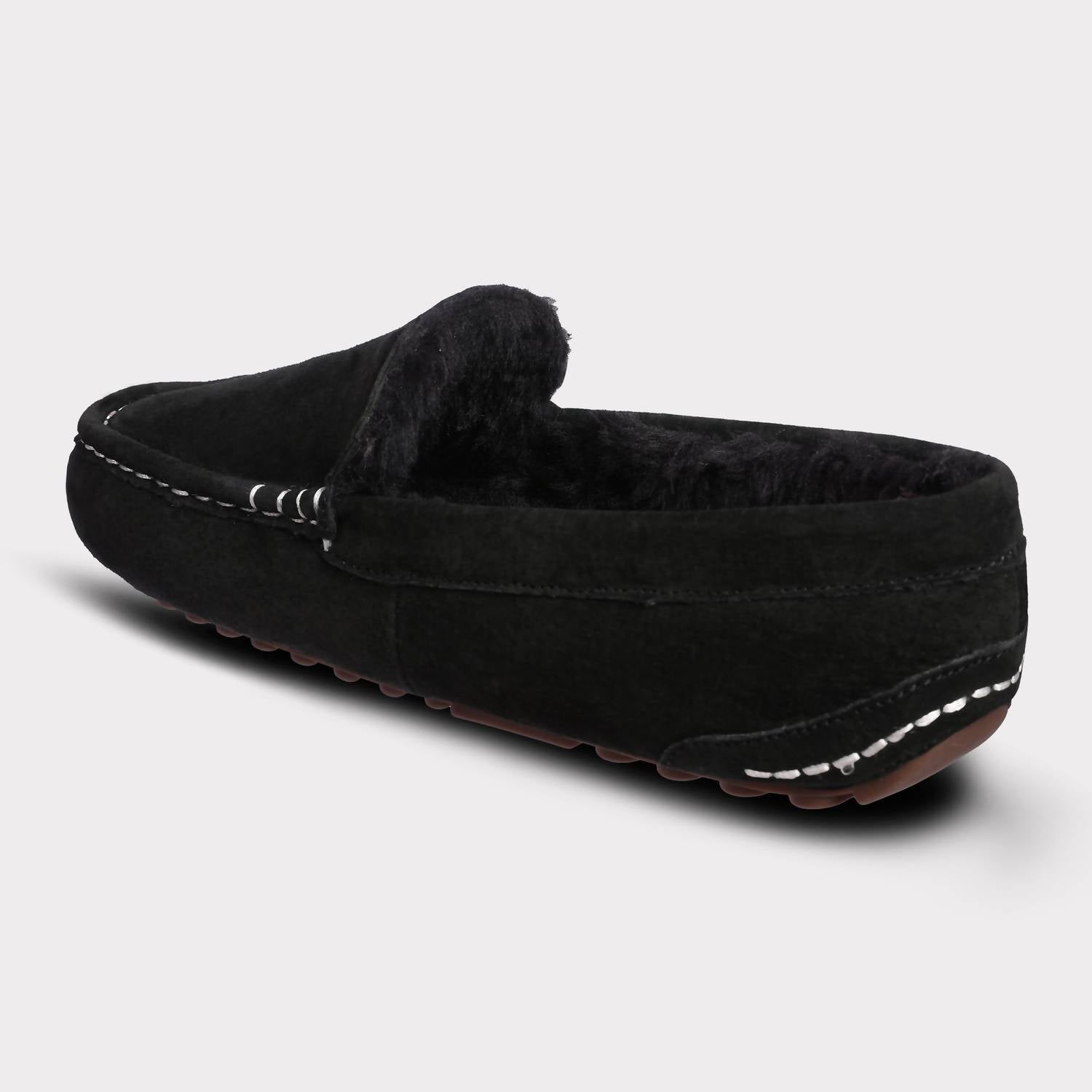Lamo Women's Callie Slip-on Moccasin in black - women's shoe - view 5