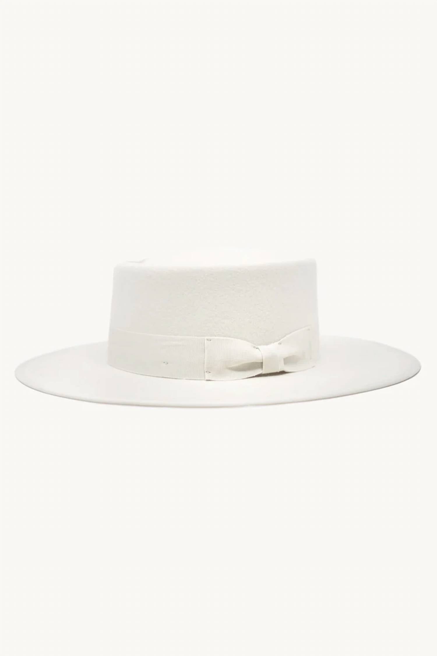 Olive & Pique - Women's Vida Wool Felt Gambler Hat