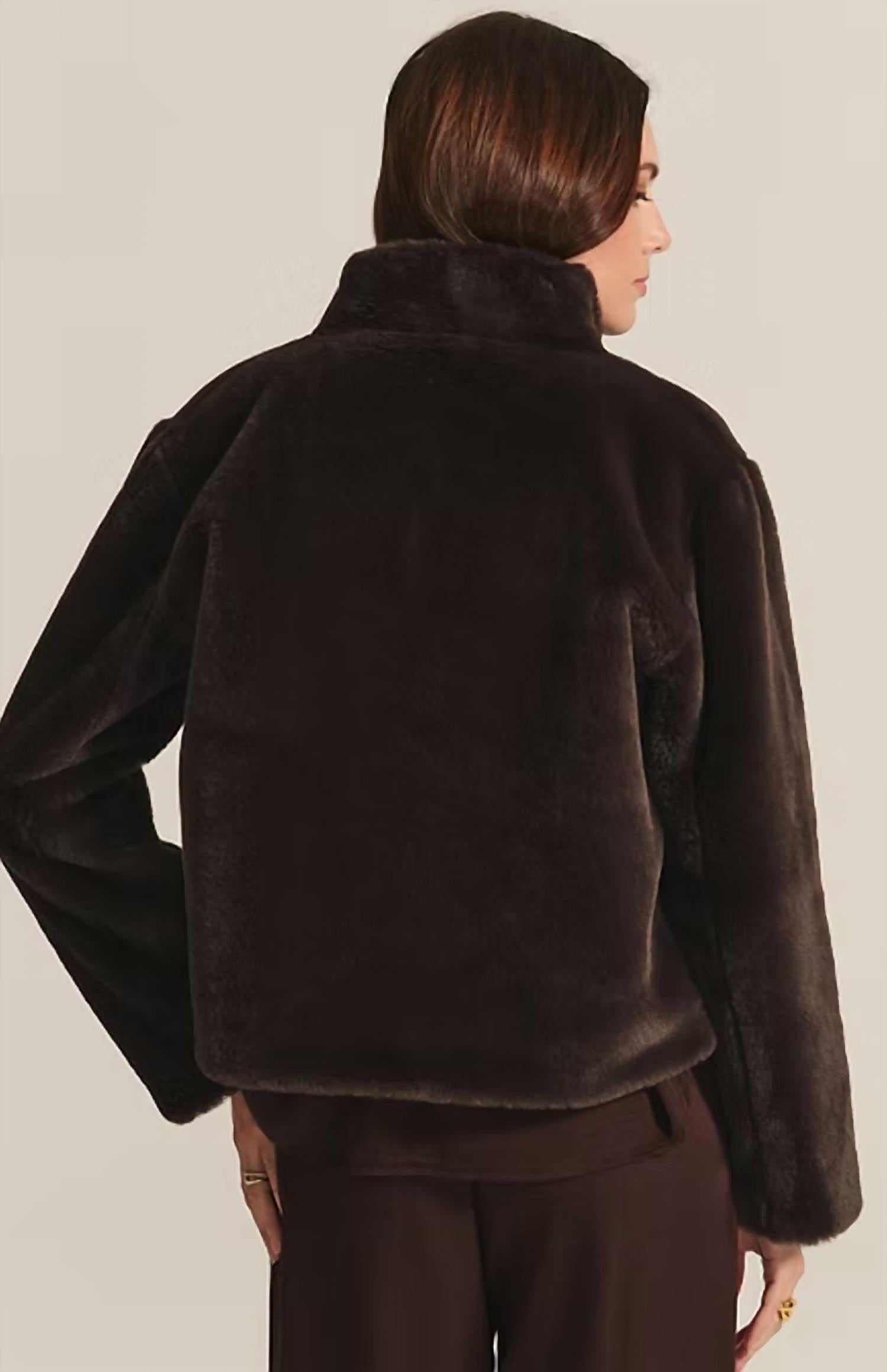 Velvet By Graham & Spencer - Sheena Faux Fur Jacket
