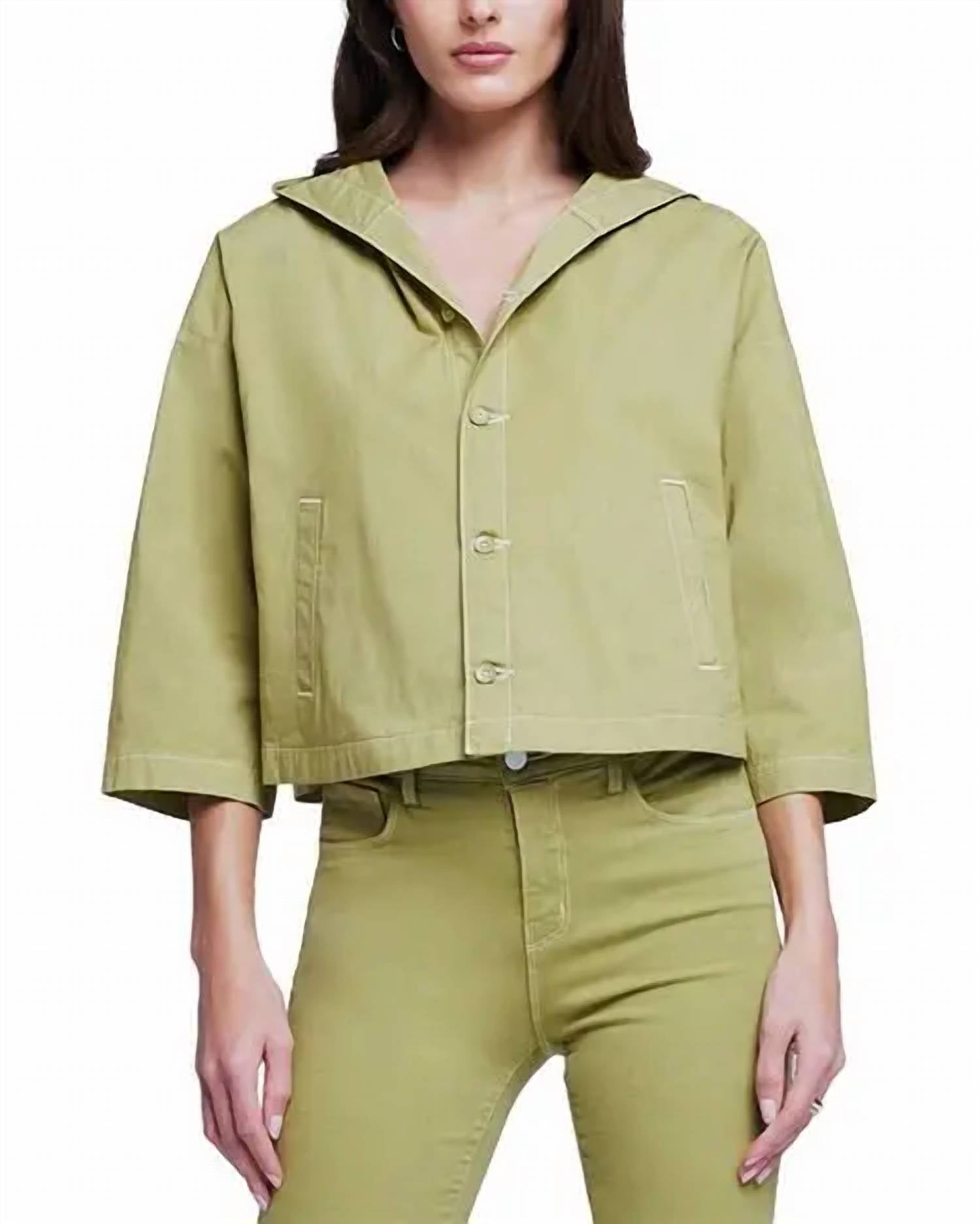 L'Agence - Devi Hood Swing Coat