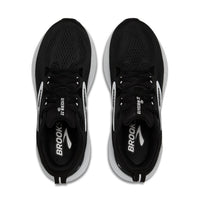 BROOKS Men's Glycerin 22 Running Shoes in black grey white 3 - men's sneaker - alternate view