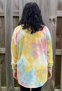 Ellis - Tie Dye Raglan Tunic