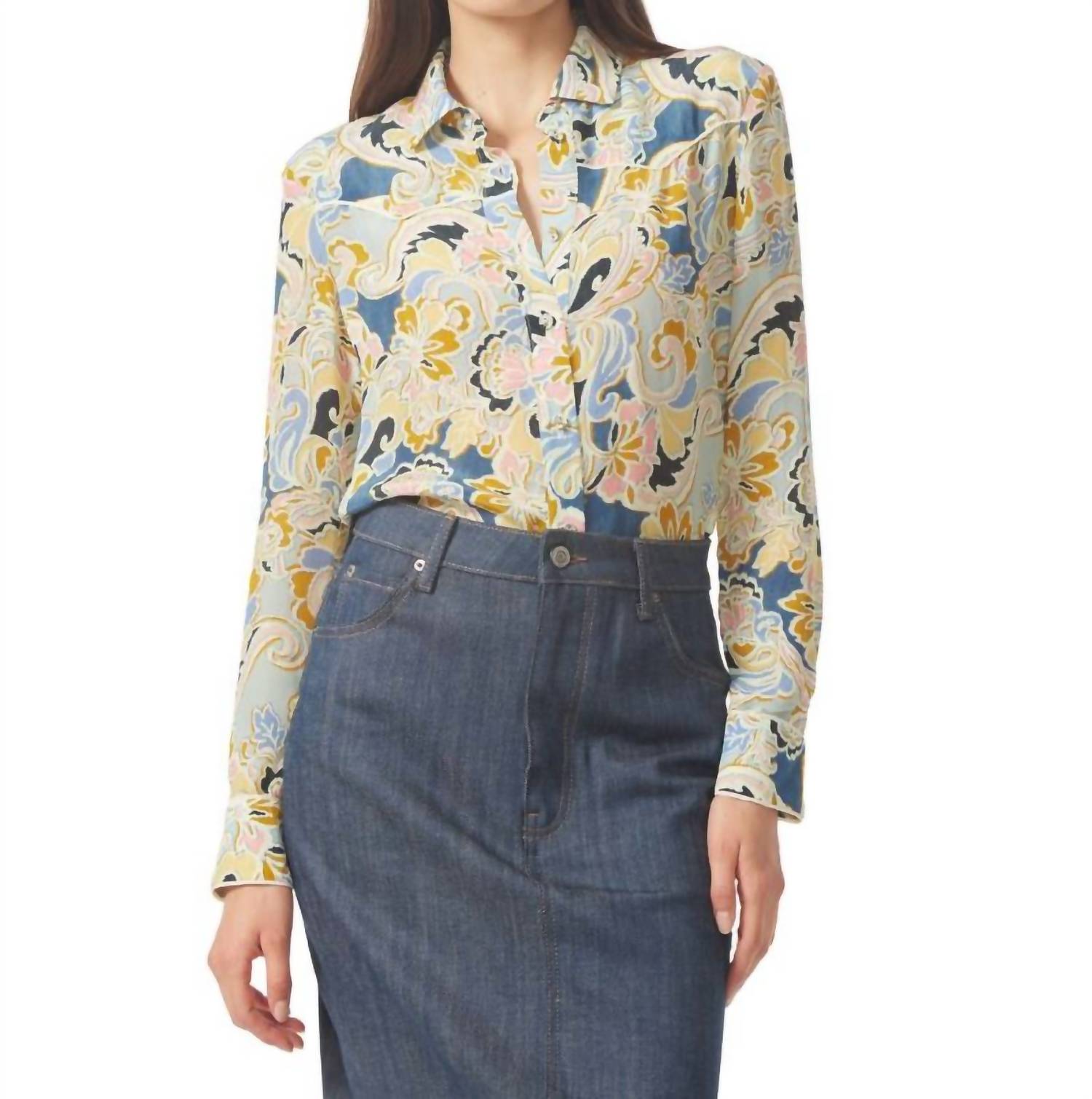 Gilner Farrar - Florence Long Sleeve Blouse