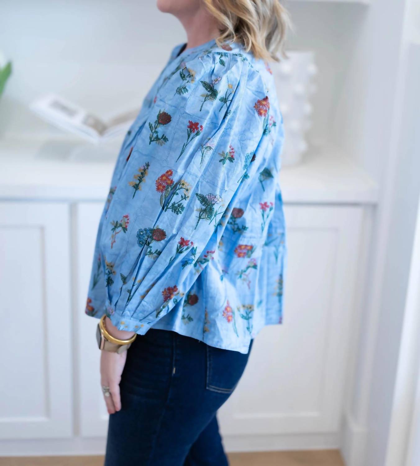Entro - Magnolia Floral Blouse