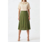 Exquise - Women's Burnice Midi Skirt