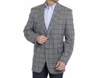 Circle S - Men's Navy Plaid Jacket