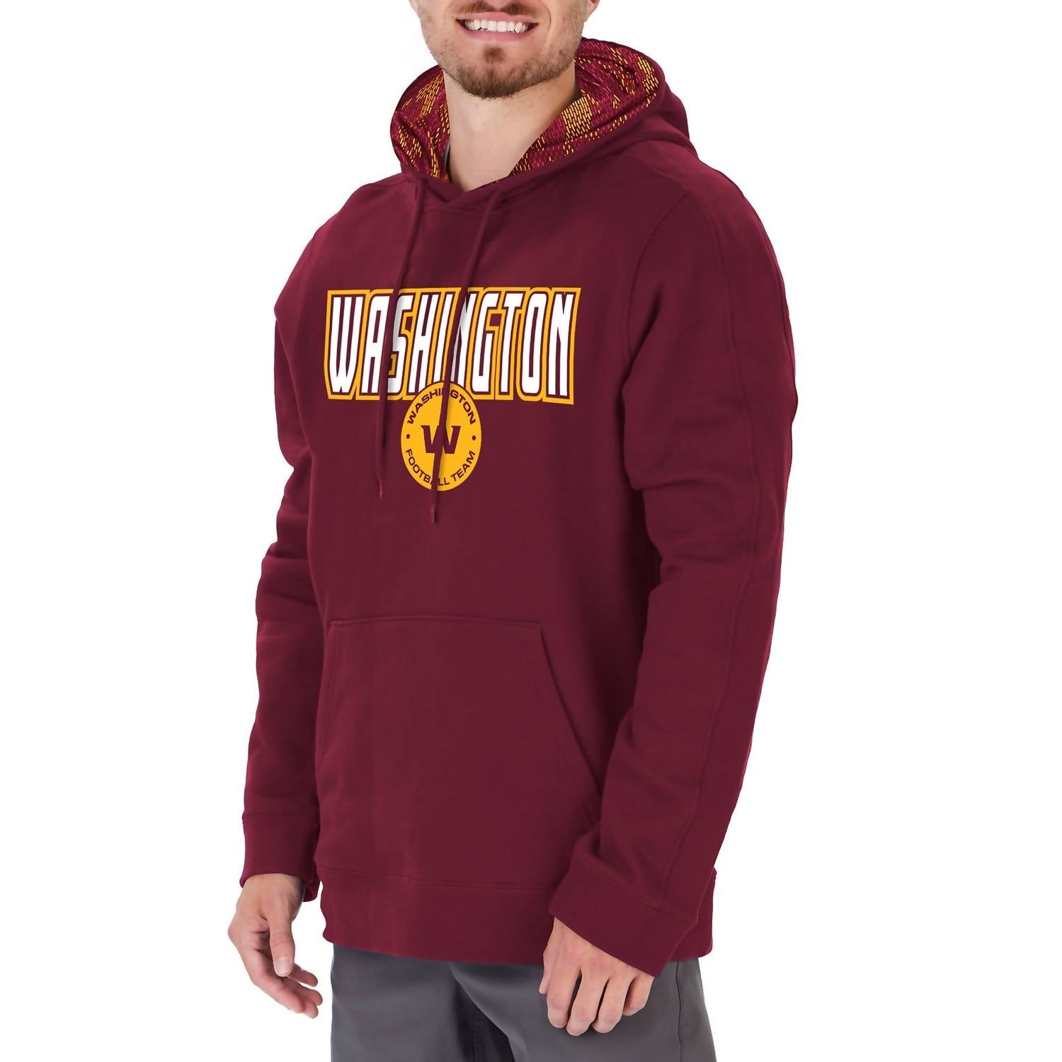Zubaz - NFL WASHINGTON FOOTBALL TEAM VIPER PRINT HOODIE