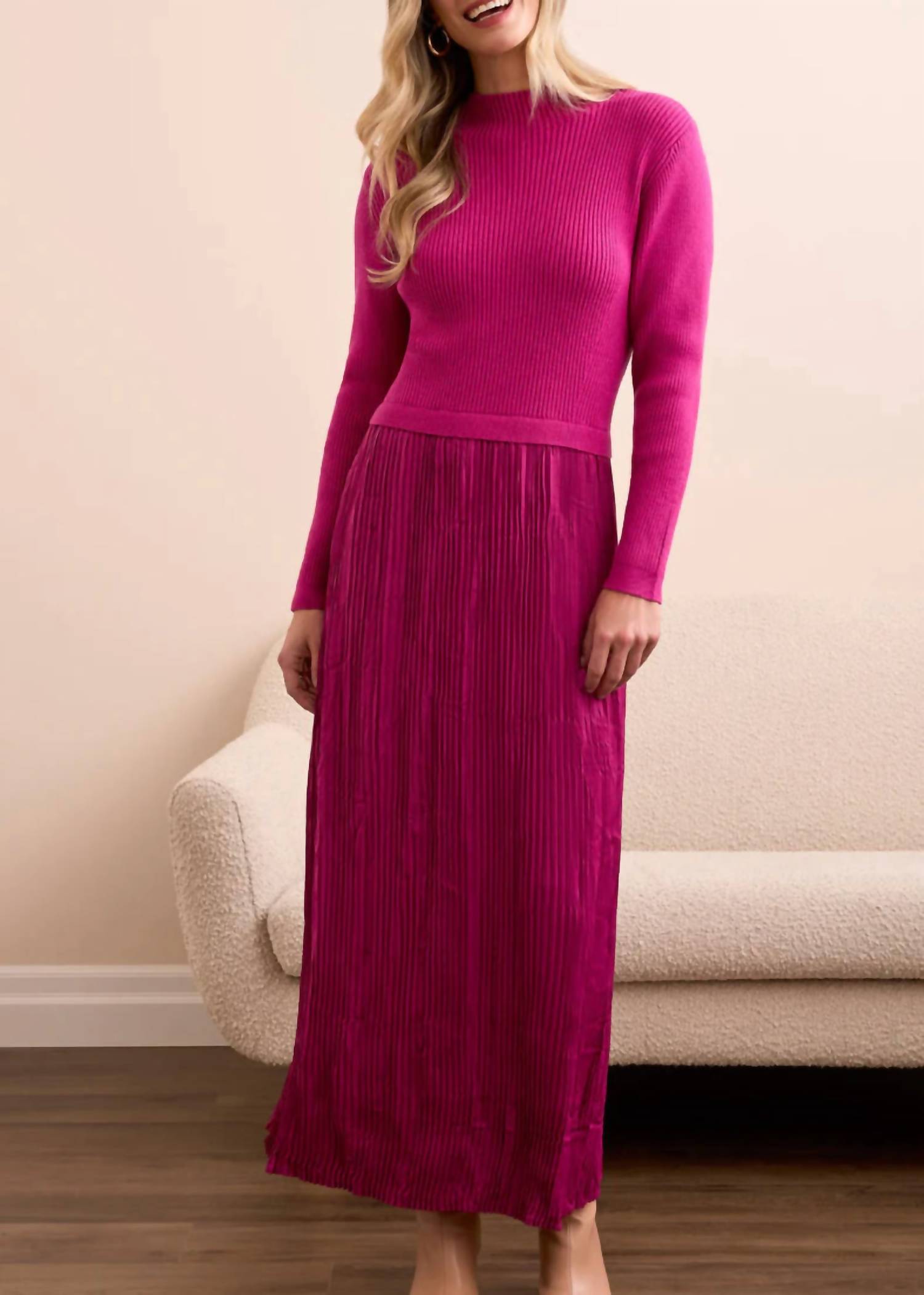 Tribal - Twofer Lined Maxi Dress