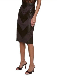L'Agence - Erma Patchwork Skirt
