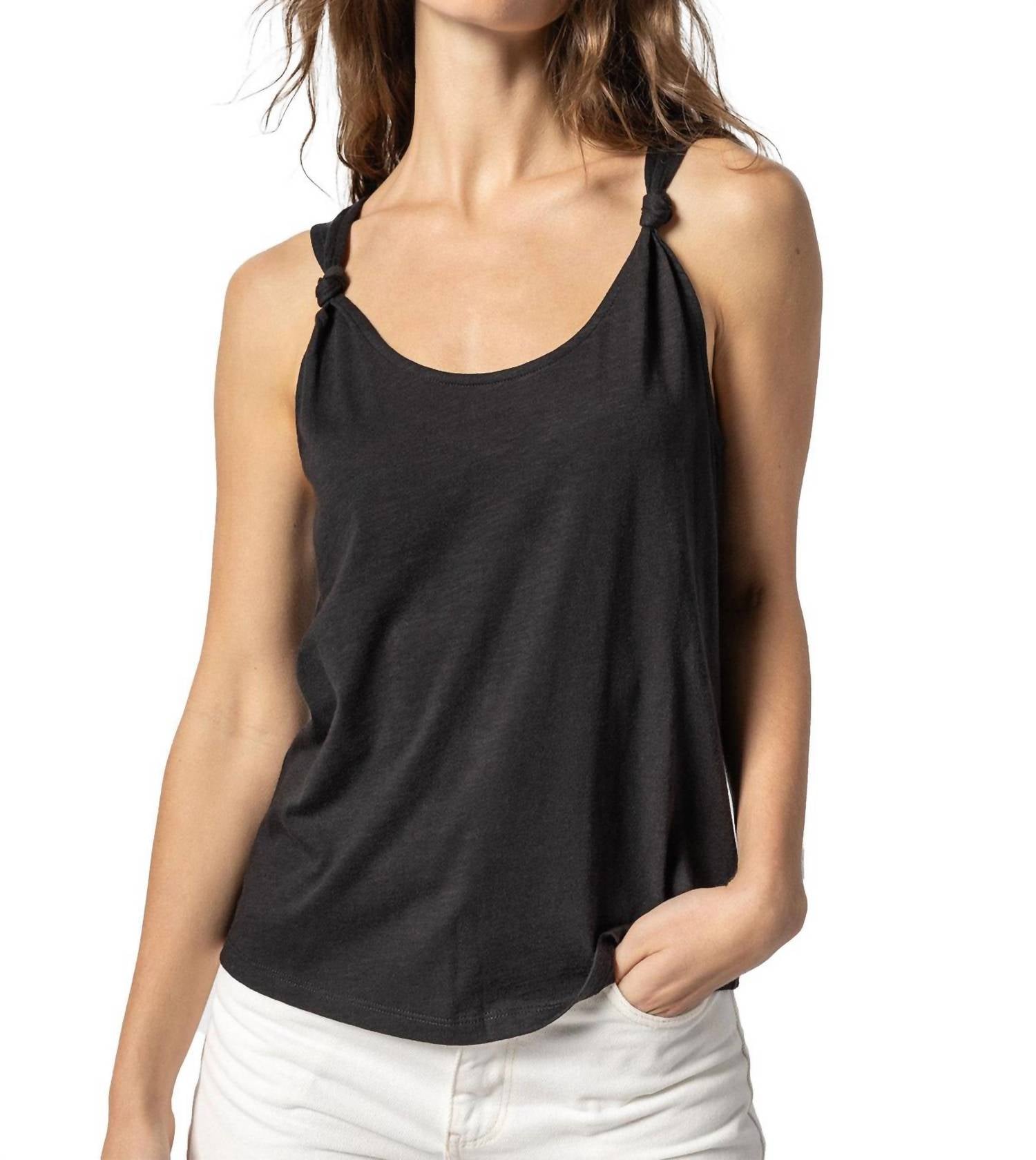 Lilla P - Knot Strap Tank Top