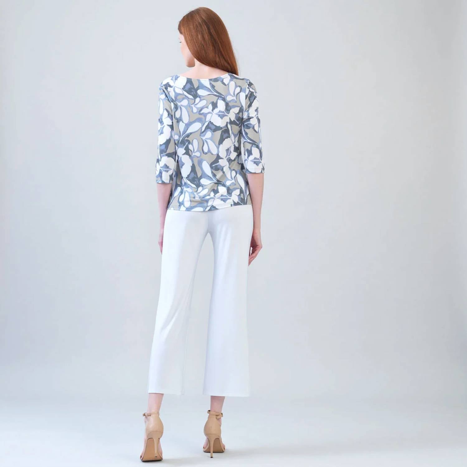 Clara Sunwoo - Scoopneck Half Sleeve Top