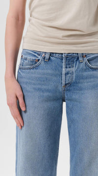 Agolde - Low Rise Loose Jeans