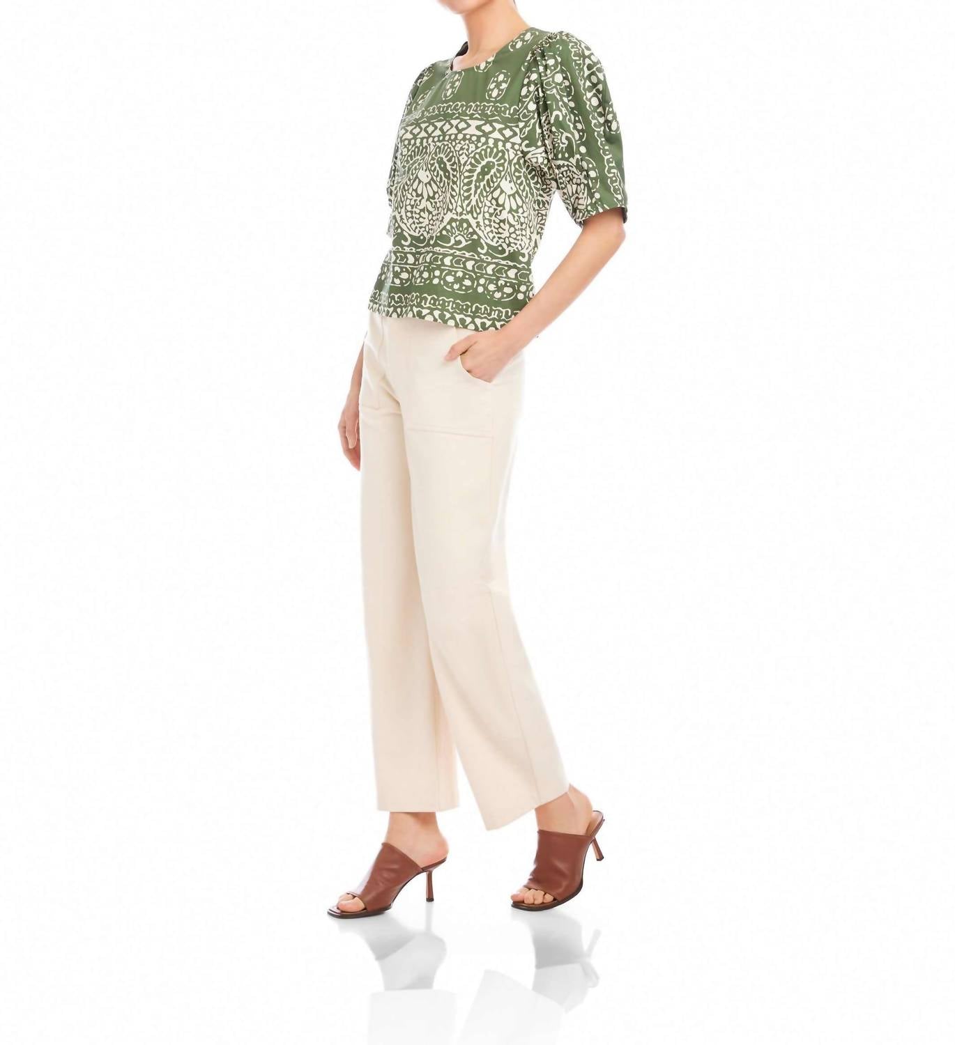 Fifteen Twenty - Rosie Puff Sleeve Top