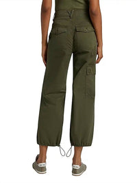Veronica Beard - Mandy Cotton Crop Parachute Pants
