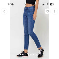Vanilla Monkey - High Rise Skinny Jeans