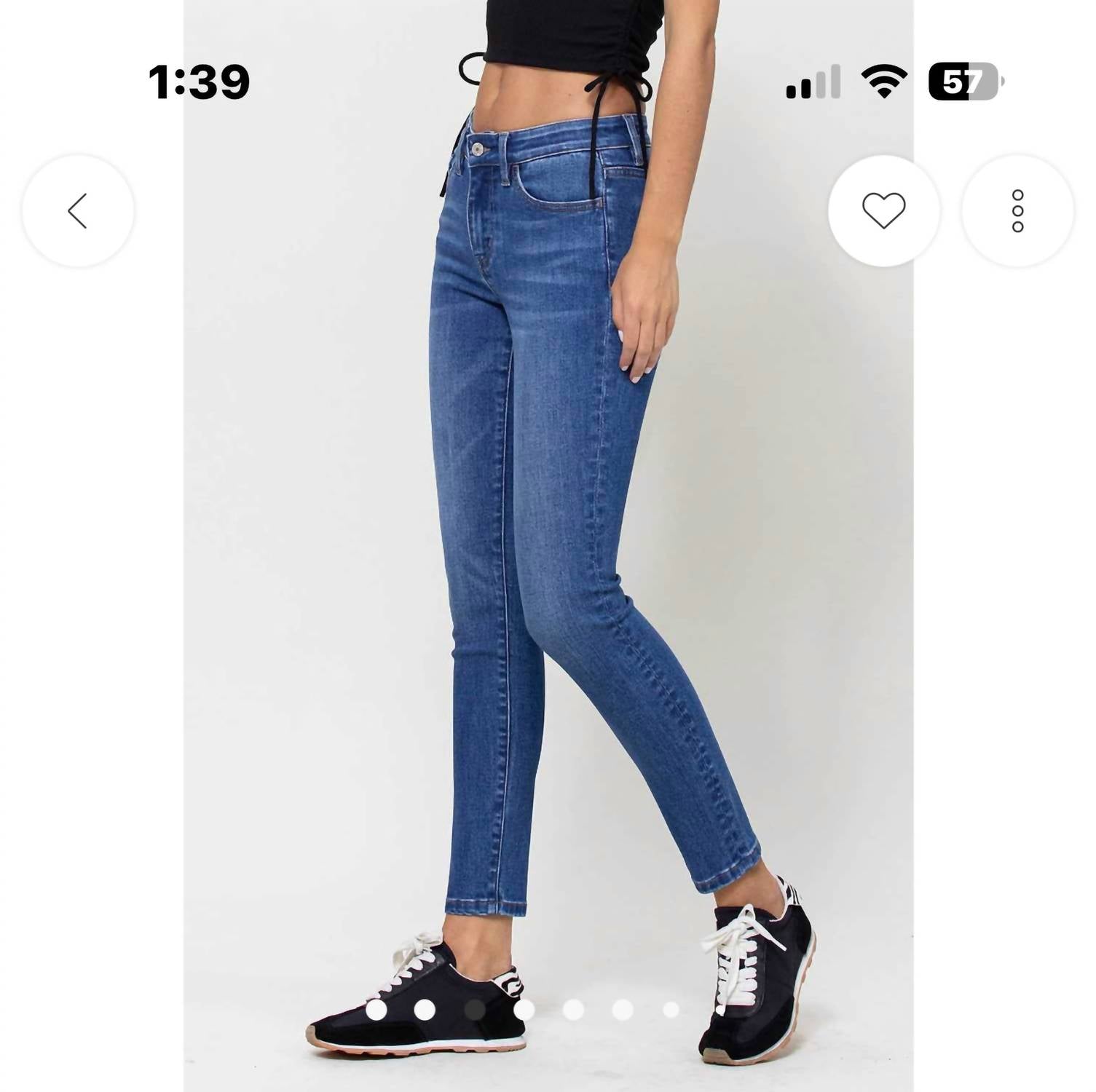 Vanilla Monkey - High Rise Skinny Jeans