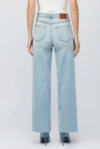 Hidden - Logan Studded Hotfix Dad Jean