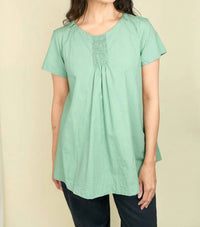 Sula - Smock Poplin Top