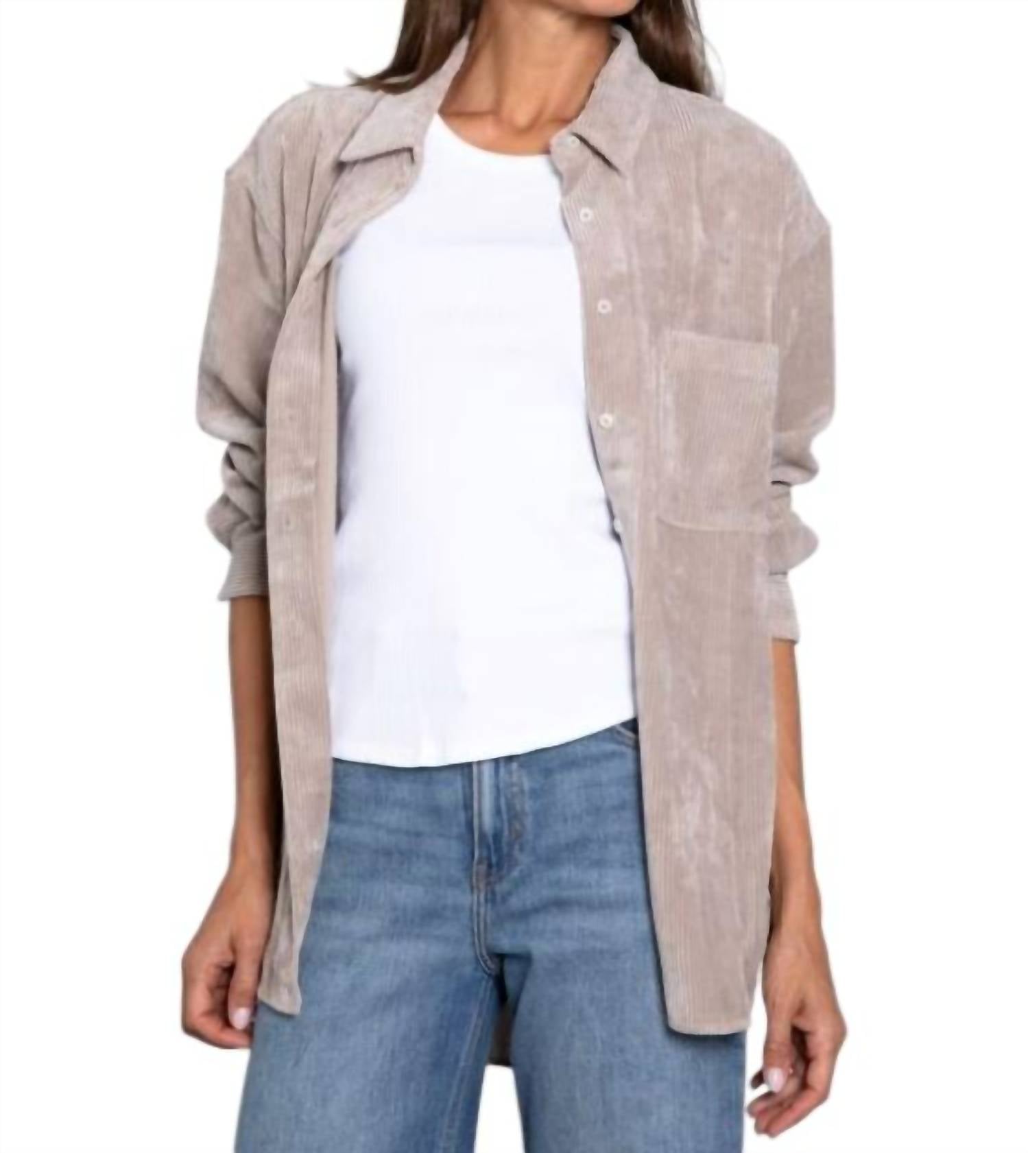 0039 Italy - Betty Corduroy Top