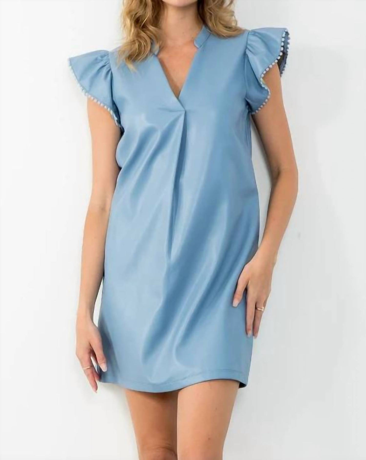 Thml - V-neck Leather Dress