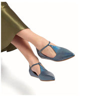 Coclico - Women's Celeste T-strap Flat Shoes