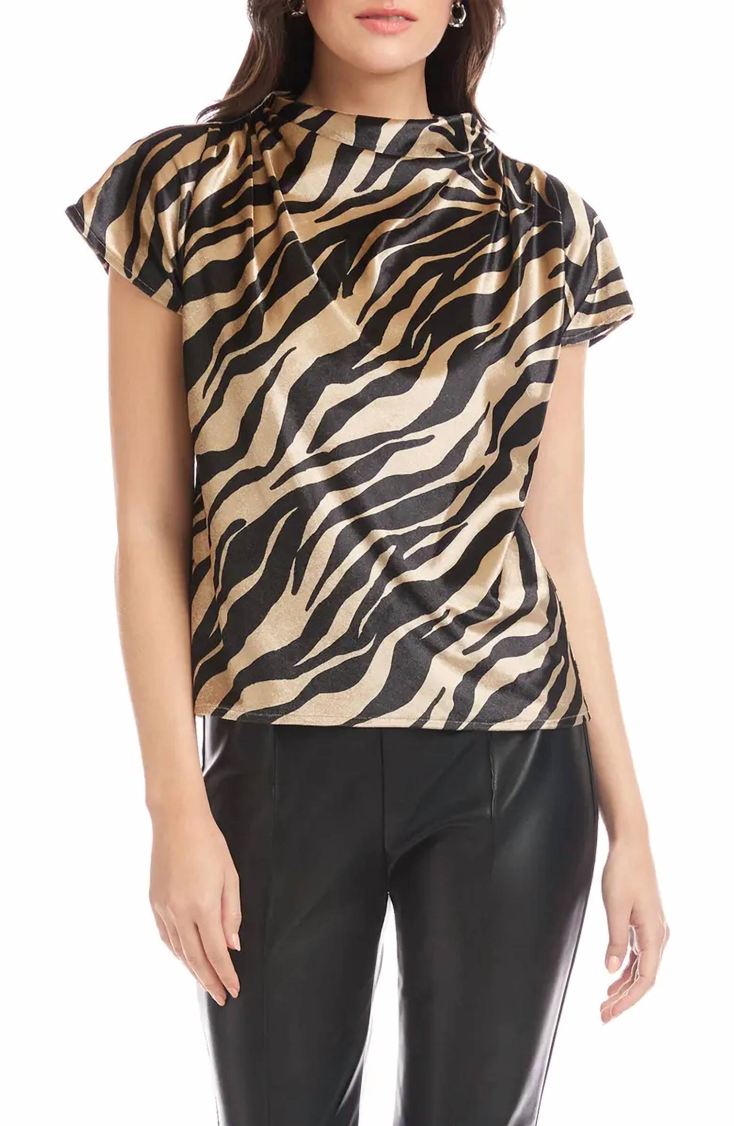 Fifteen Twenty - Emmeline Velvet Top