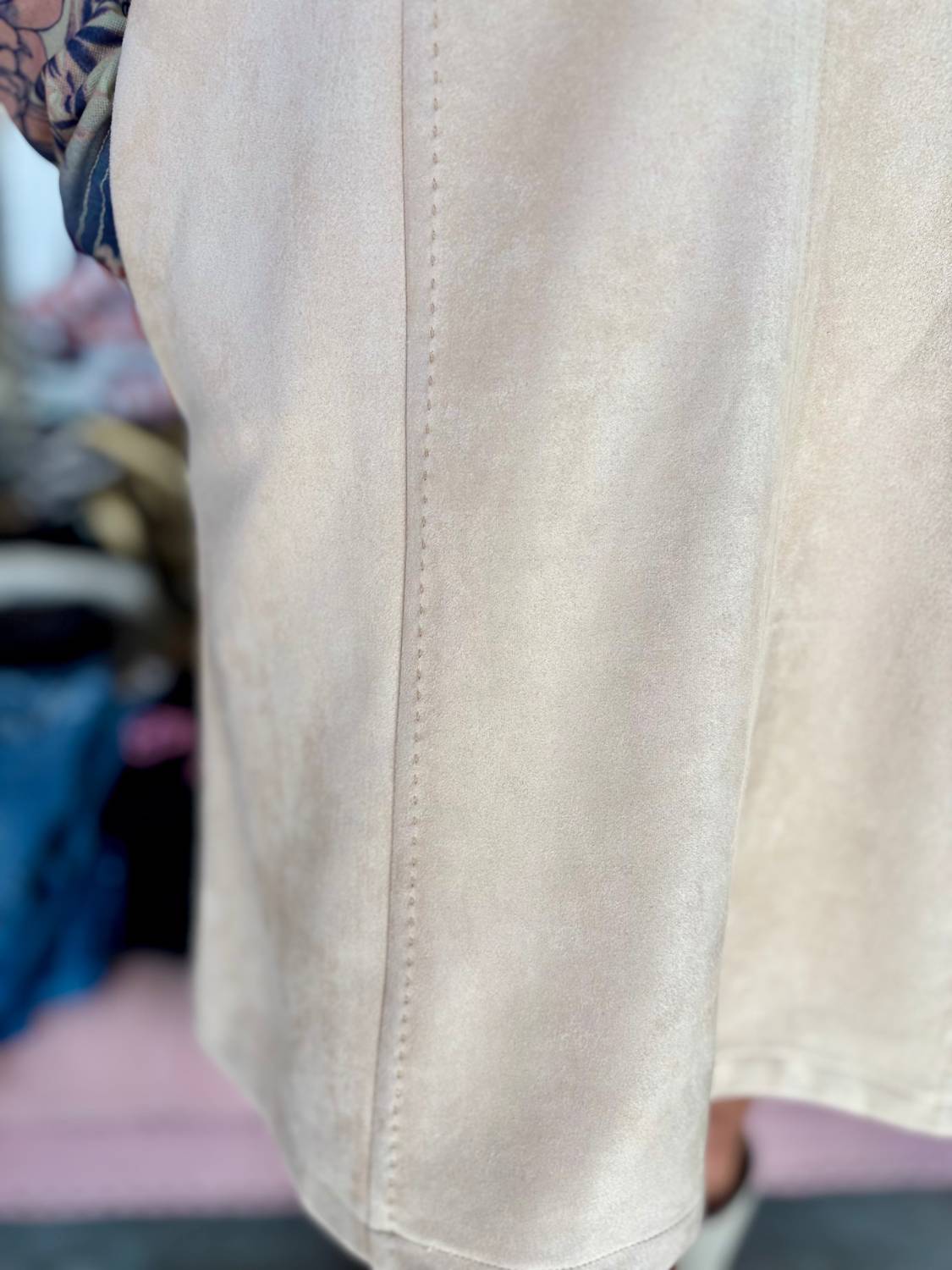 Mystree - Suede Shift Dress
