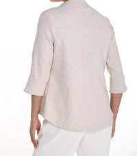 Frank Lyman - Textured Shimmery Swing Jacket